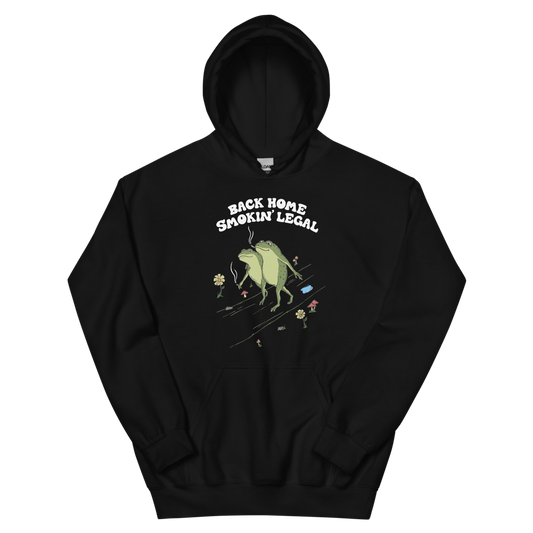 Back Home Smokin Legal Graphic Hoodie