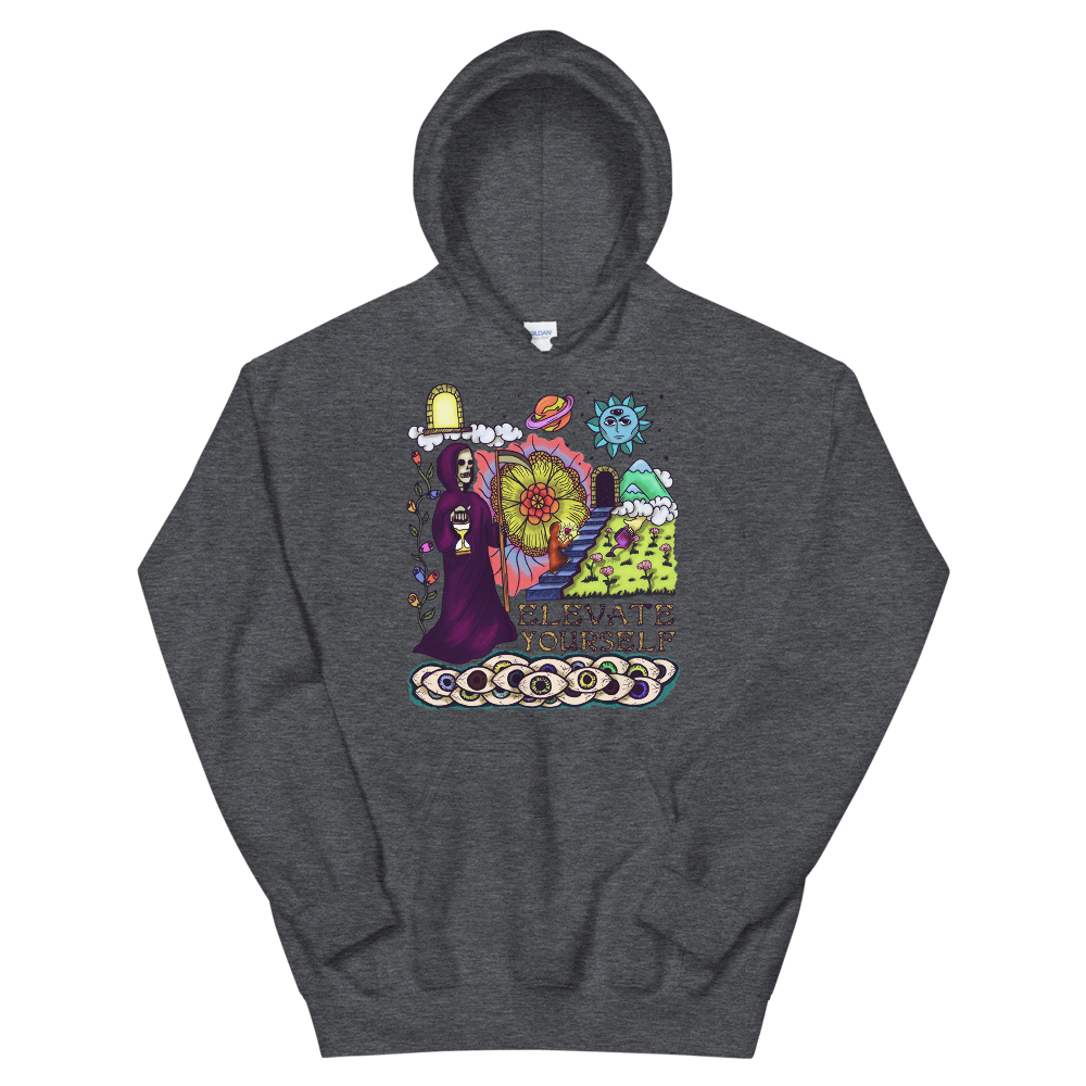 With a large front pouch pocket and drawstrings in a matching color, this Shroom Beach Hoodie is a sure crowd-favorite. It’s soft, stylish, and perfect for cooler evenings.