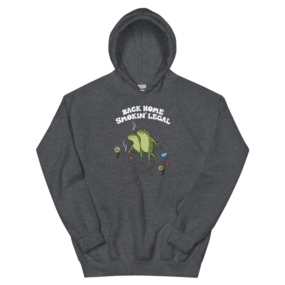 Back Home Smokin Legal Graphic Hoodie