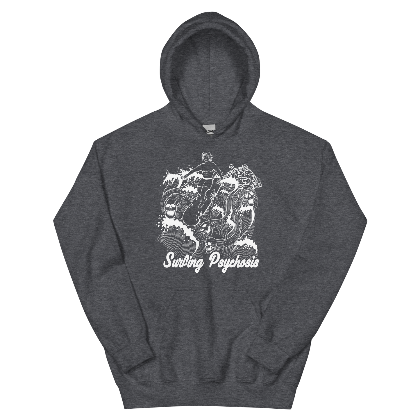 Surfing Psychosis Graphic Hoodie