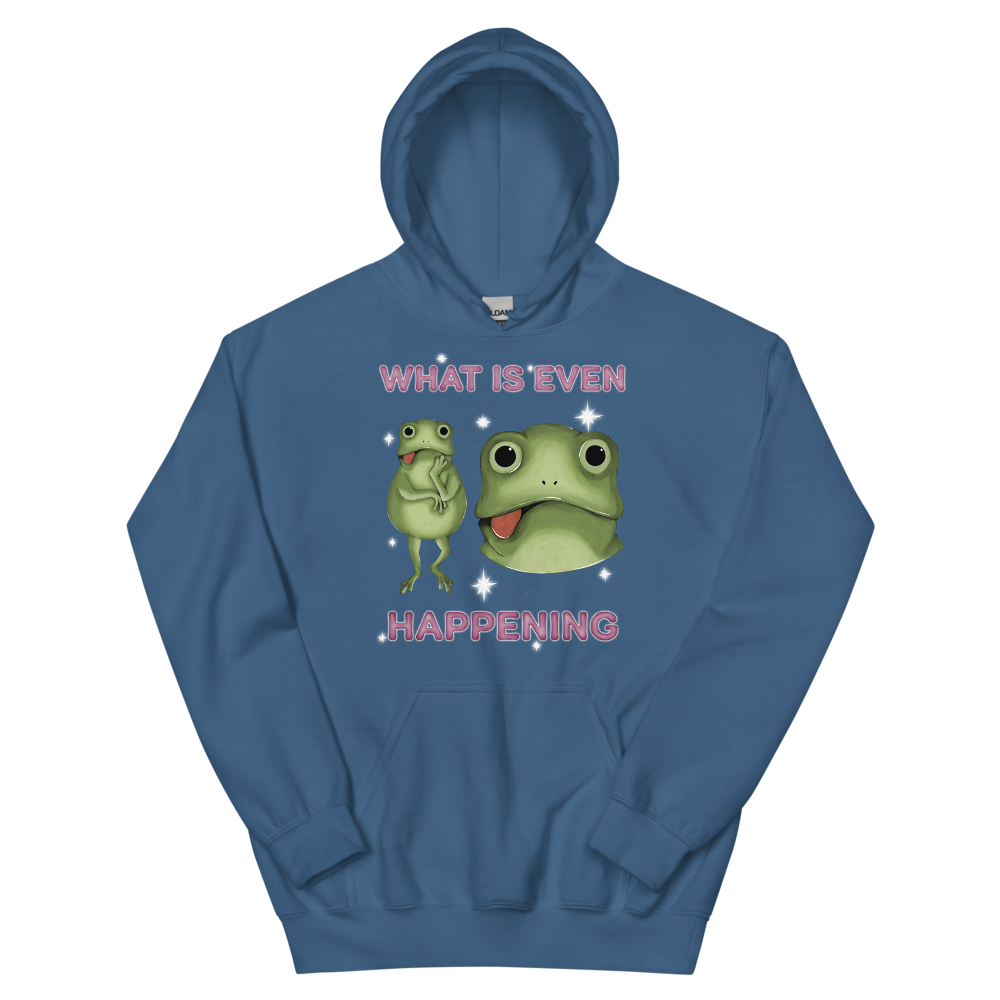 What Is Even Happening Graphic Hoodie