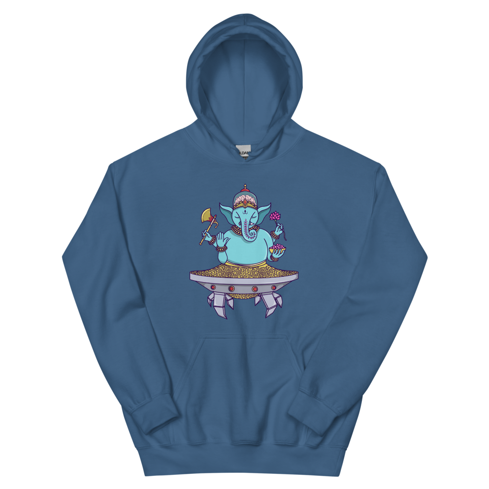 Ganesha Mech Graphic Hoodie