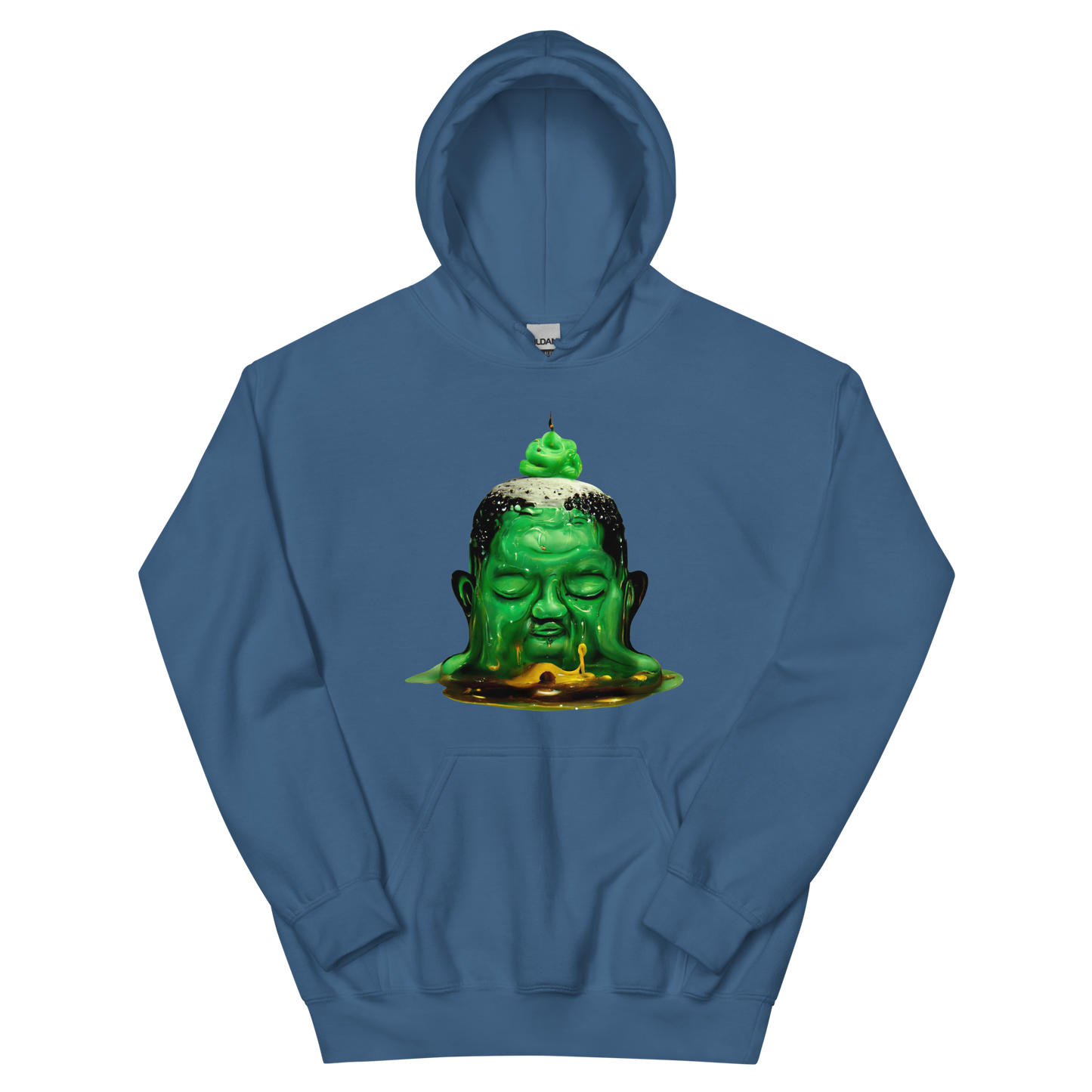 Melting Buddha Graphic Hoodie