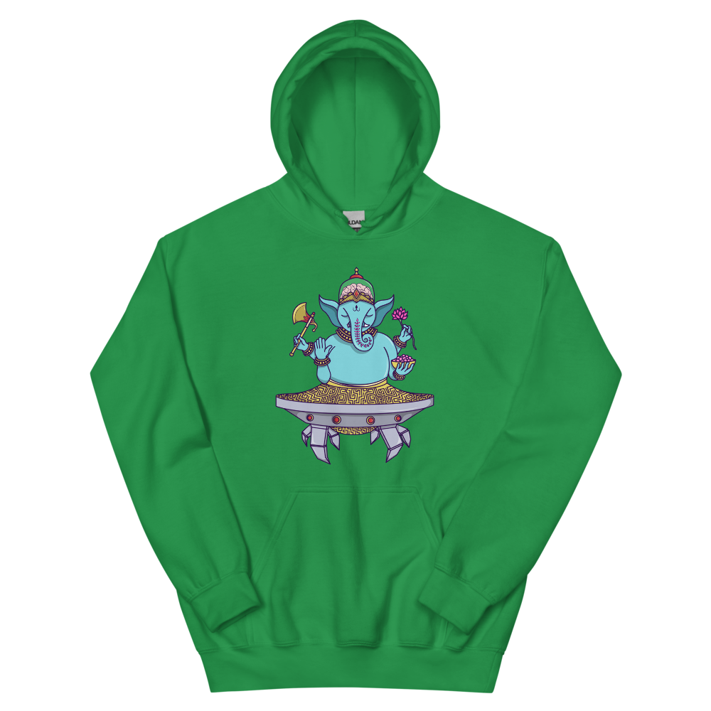 Ganesha Mech Graphic Hoodie