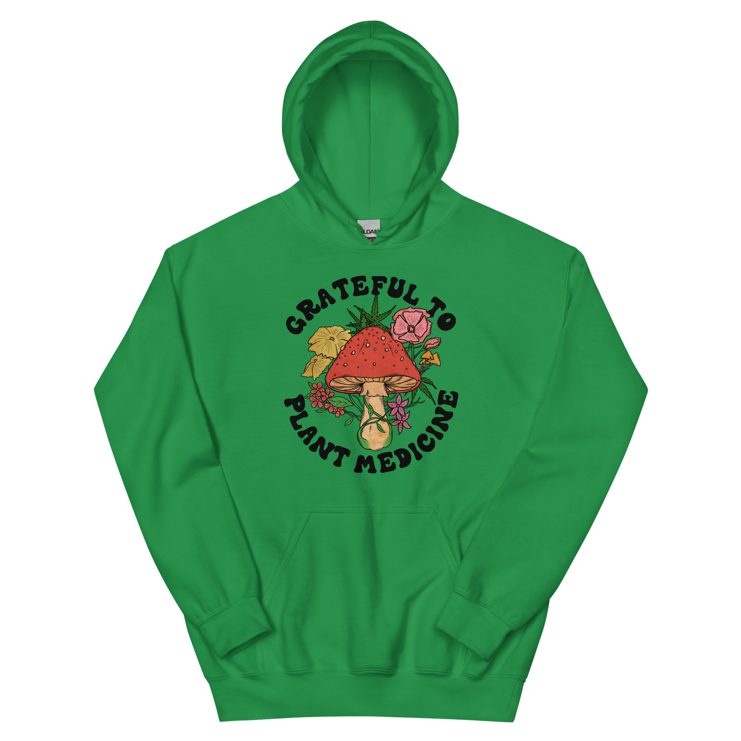 Grateful To Plants Graphic Hoodie