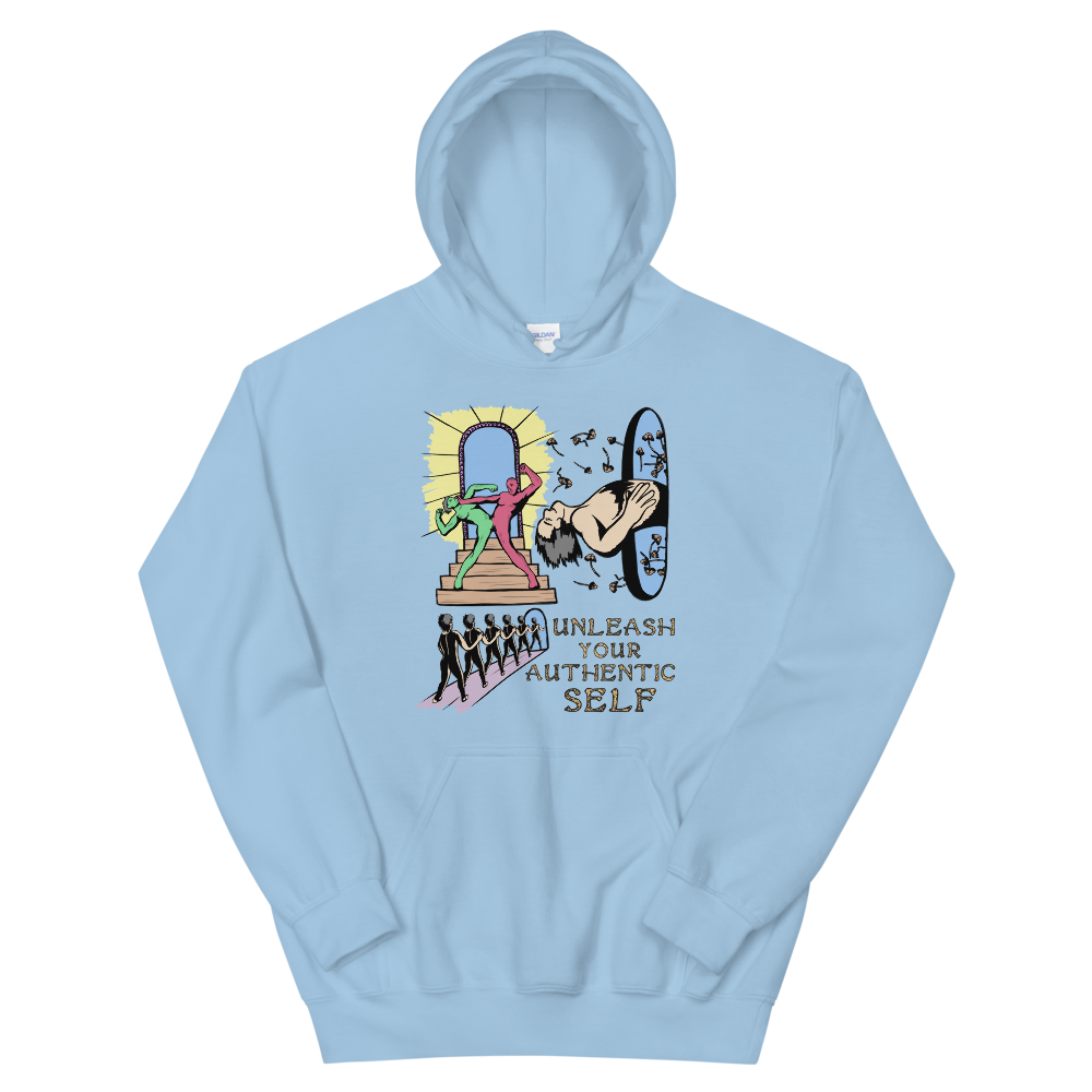 With a large front pouch pocket and drawstrings in a matching color, this Shroom Beach Hoodie is a sure crowd-favorite. It’s soft, stylish, and perfect for cooler evenings.