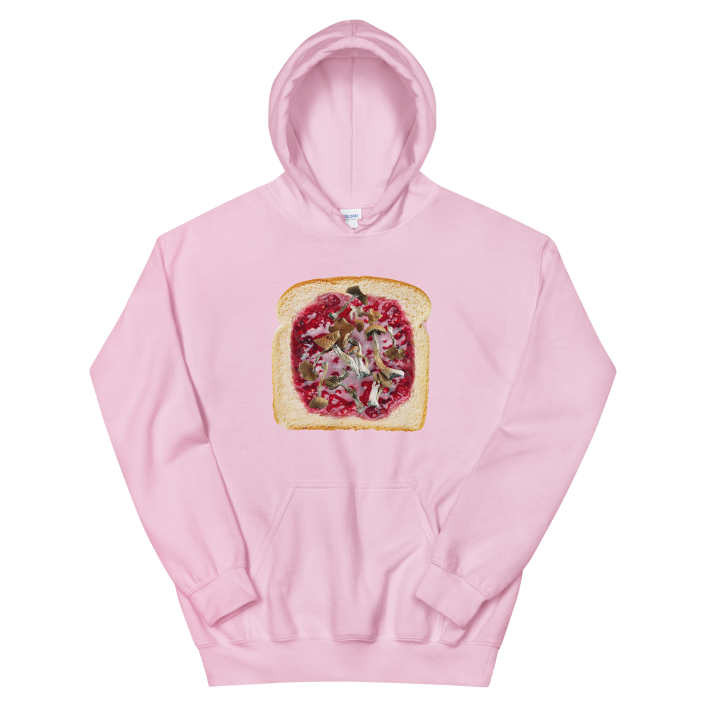 With a large front pouch pocket and drawstrings in a matching color, this Shroom Beach Hoodie is a sure crowd-favorite. It’s soft, stylish, and perfect for cooler evenings.