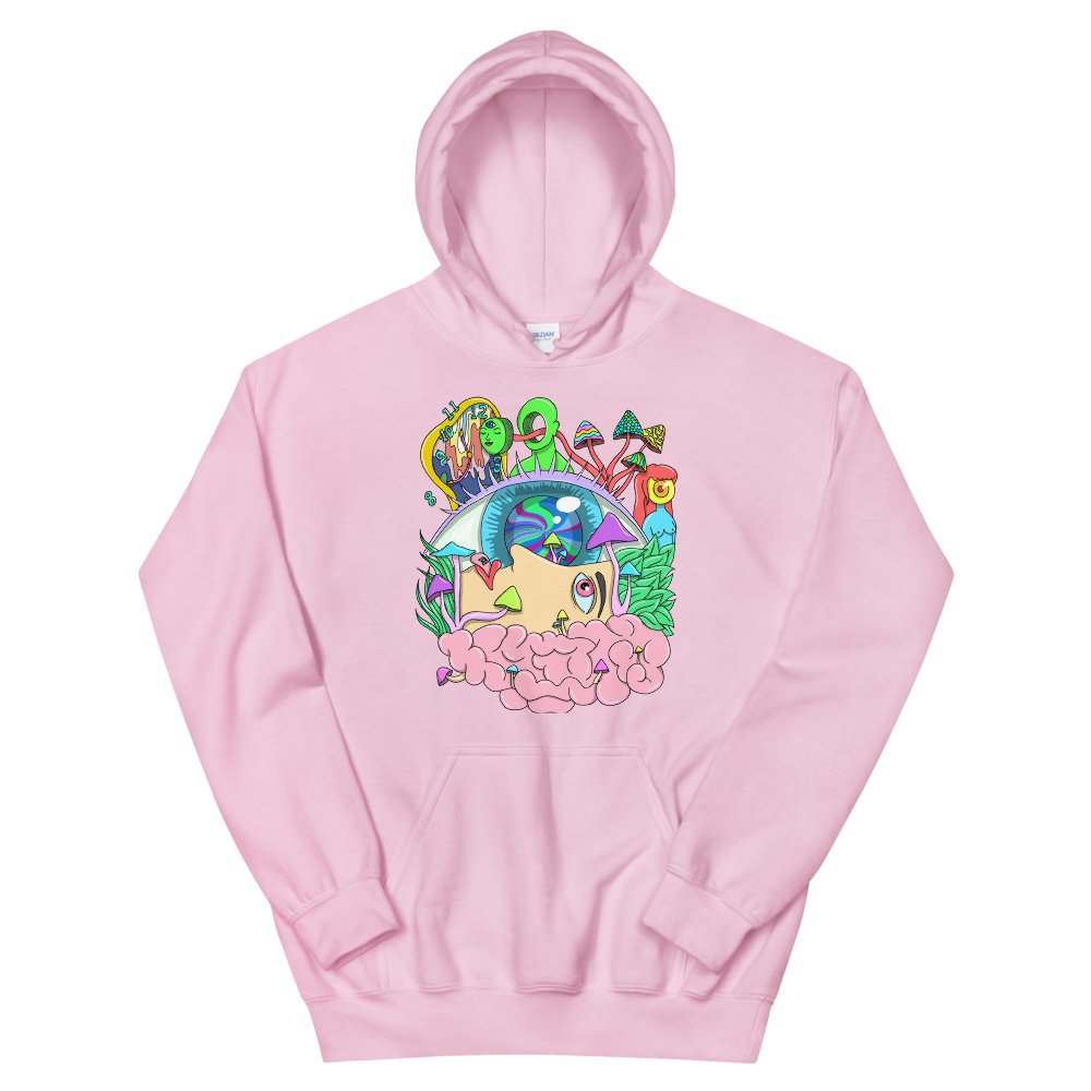 With a large front pouch pocket and drawstrings in a matching color, this Shroom Beach Hoodie is a sure crowd-favorite. It’s soft, stylish, and perfect for cooler evenings.