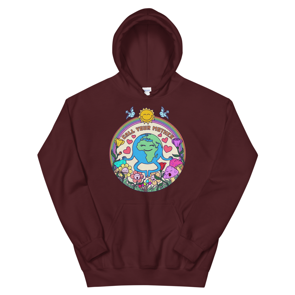 With a large front pouch pocket and drawstrings in a matching color, this Shroom Beach Hoodie is a sure crowd-favorite. It’s soft, stylish, and perfect for cooler evenings.
