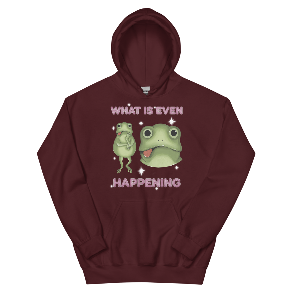 What Is Even Happening Graphic Hoodie