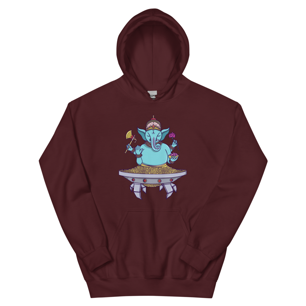 Ganesha Mech Graphic Hoodie