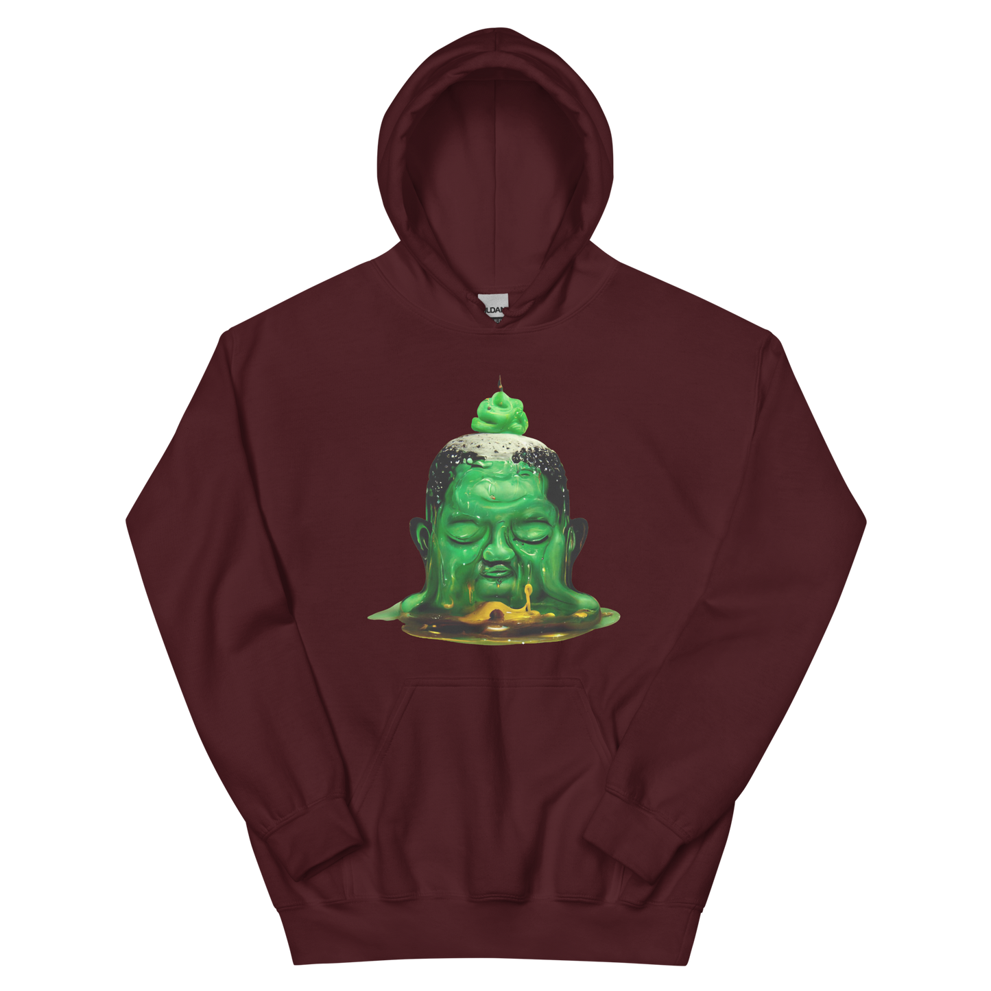 Melting Buddha Graphic Hoodie