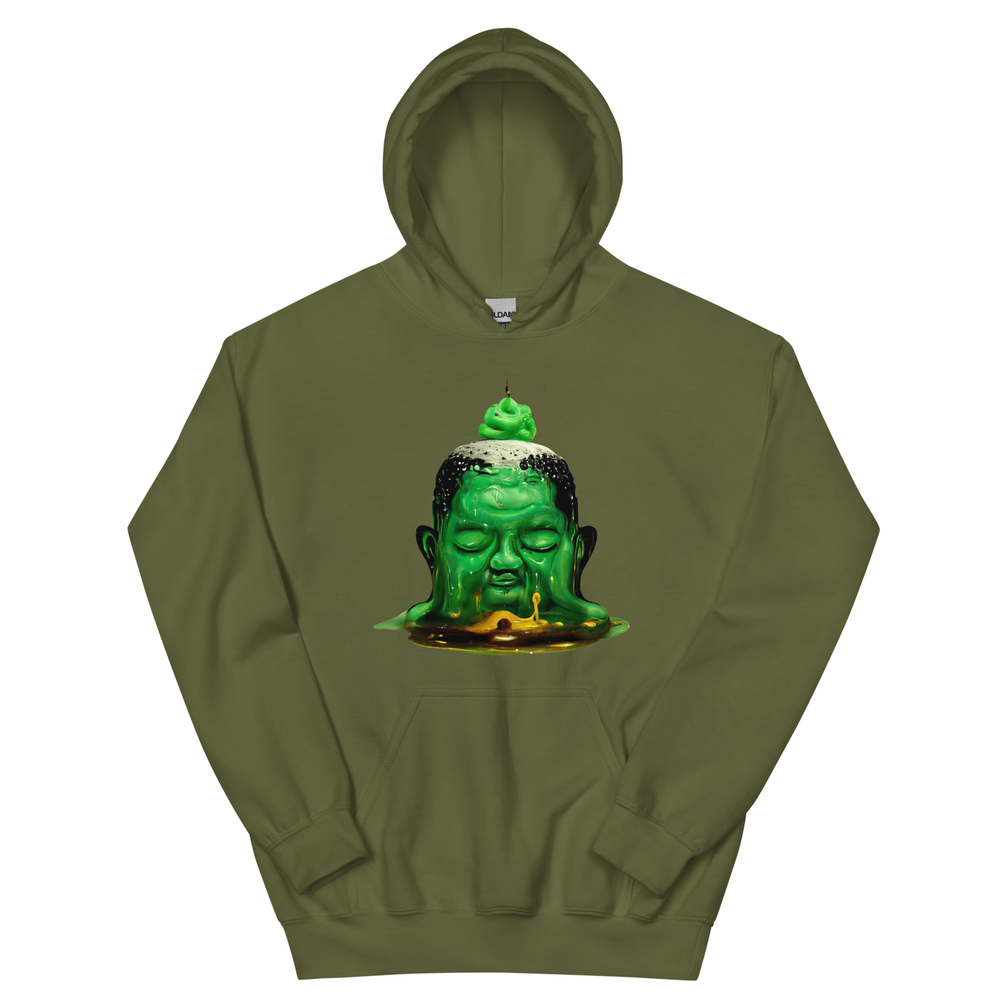 Melting Buddha Graphic Hoodie