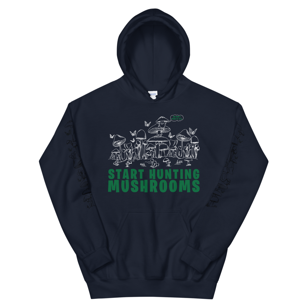 With a large front pouch pocket and drawstrings in a matching color, this Shroom Beach Hoodie is a sure crowd-favorite. It’s soft, stylish, and perfect for cooler evenings.