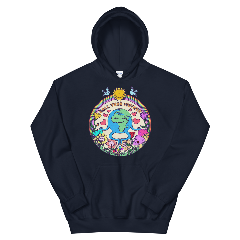 With a large front pouch pocket and drawstrings in a matching color, this Shroom Beach Hoodie is a sure crowd-favorite. It’s soft, stylish, and perfect for cooler evenings.