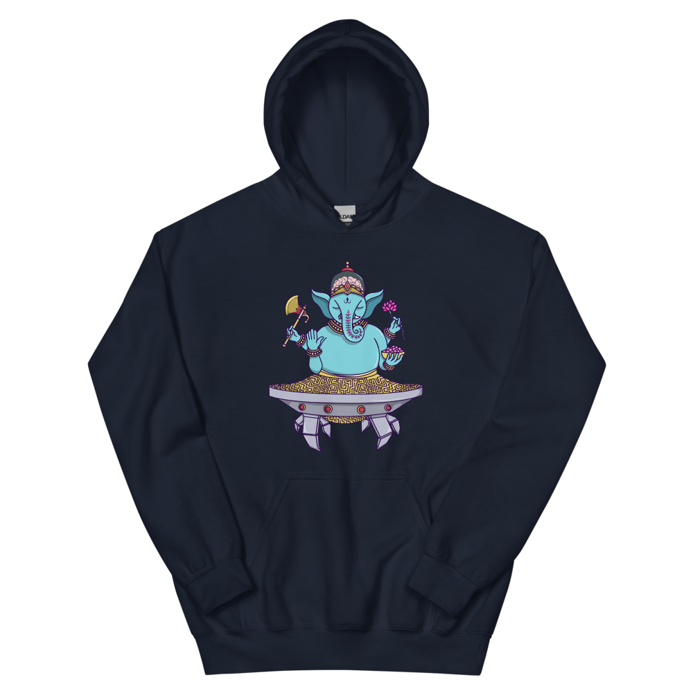 Ganesha Mech Graphic Hoodie