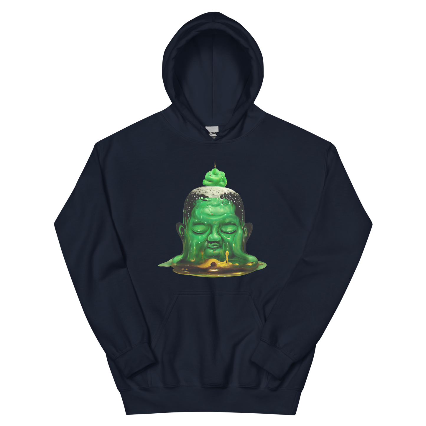 Melting Buddha Graphic Hoodie