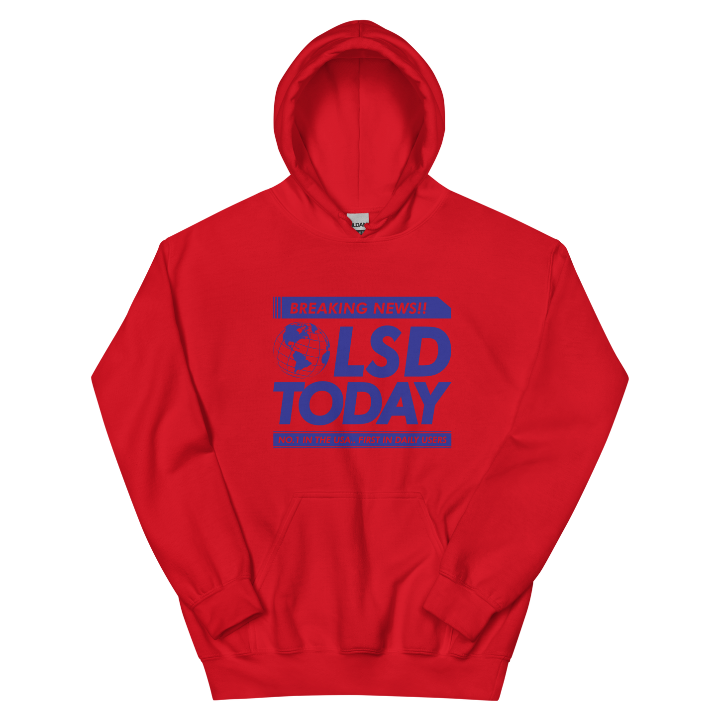 Breaking News Today Graphic Hoodie