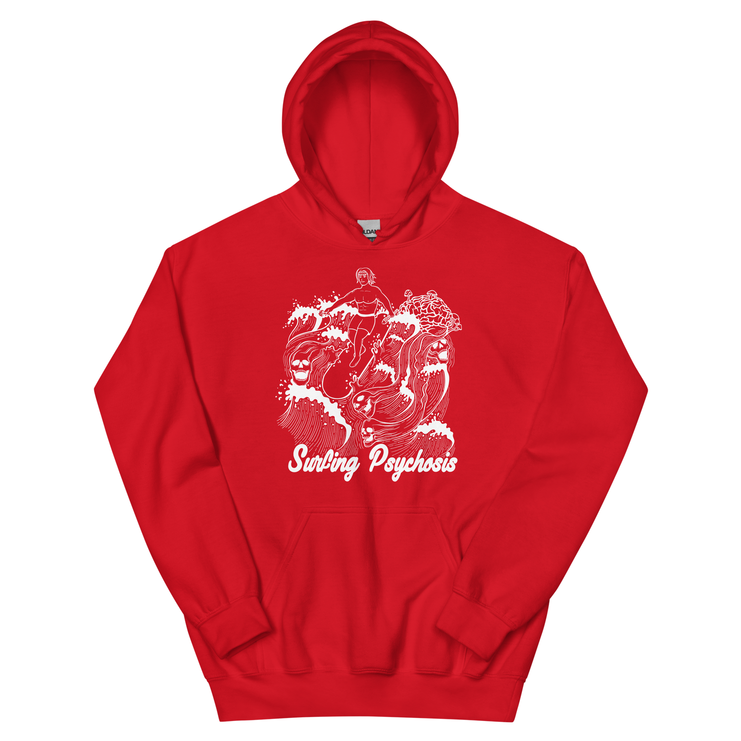 Surfing Psychosis Graphic Hoodie