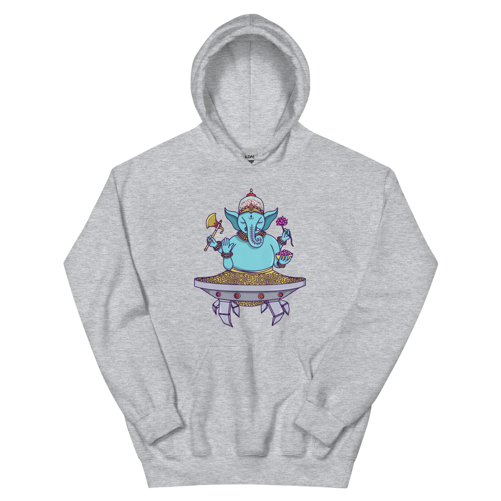 Ganesha Mech Graphic Hoodie