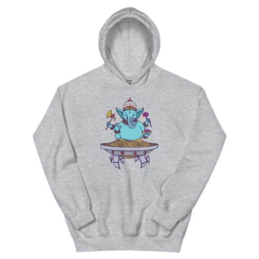 Ganesha Mech Graphic Hoodie