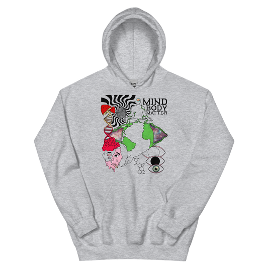 Mind Body Matter Graphic Hoodie