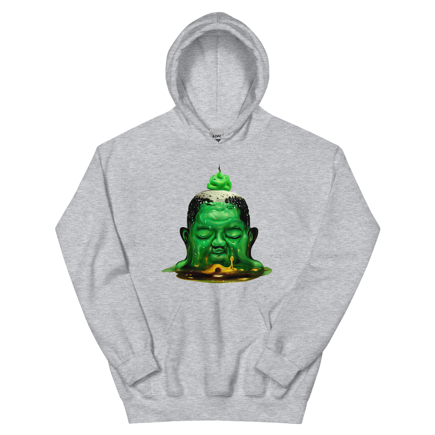 Melting Buddha Graphic Hoodie