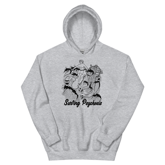 Surfing Psychosis Graphic Hoodie