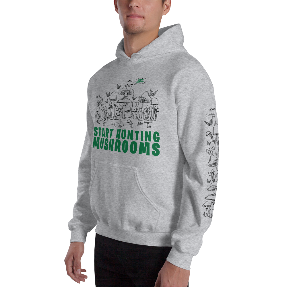 With a large front pouch pocket and drawstrings in a matching color, this Shroom Beach Hoodie is a sure crowd-favorite. It’s soft, stylish, and perfect for cooler evenings.