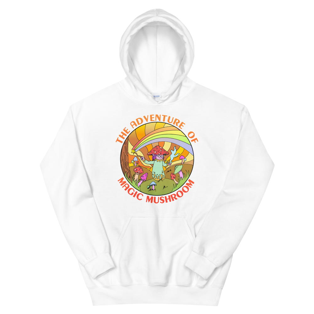 With a large front pouch pocket and drawstrings in a matching color, this Shroom Beach Hoodie is a sure crowd-favorite. It’s soft, stylish, and perfect for cooler evenings.