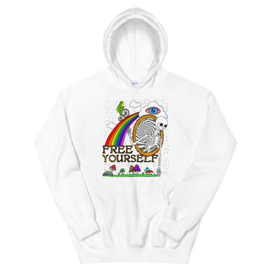 With a large front pouch pocket and drawstrings in a matching color, this Shroom Beach Hoodie is a sure crowd-favorite. It’s soft, stylish, and perfect for cooler evenings.