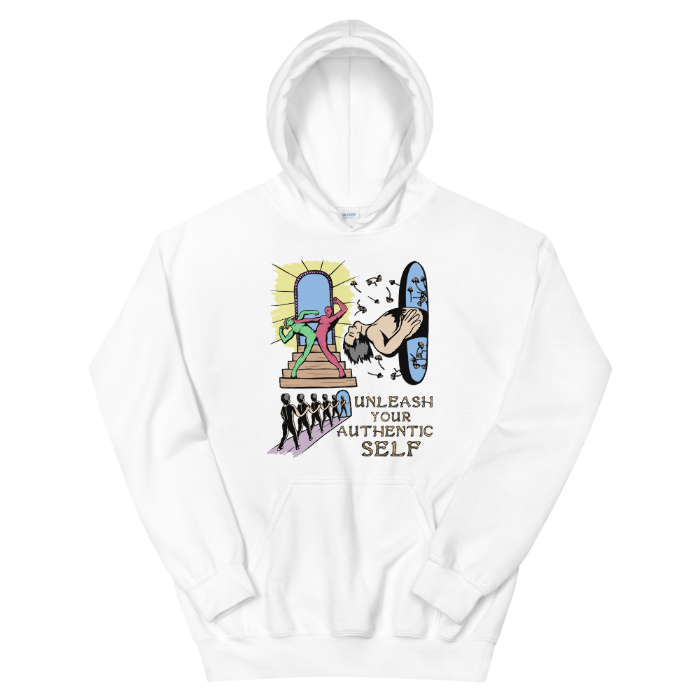 With a large front pouch pocket and drawstrings in a matching color, this Shroom Beach Hoodie is a sure crowd-favorite. It’s soft, stylish, and perfect for cooler evenings.