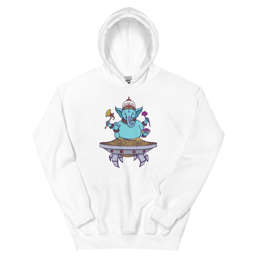 Ganesha Mech Graphic Hoodie