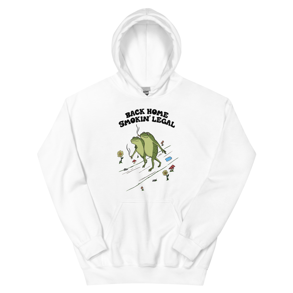 Back Home Smokin Legal Graphic Hoodie