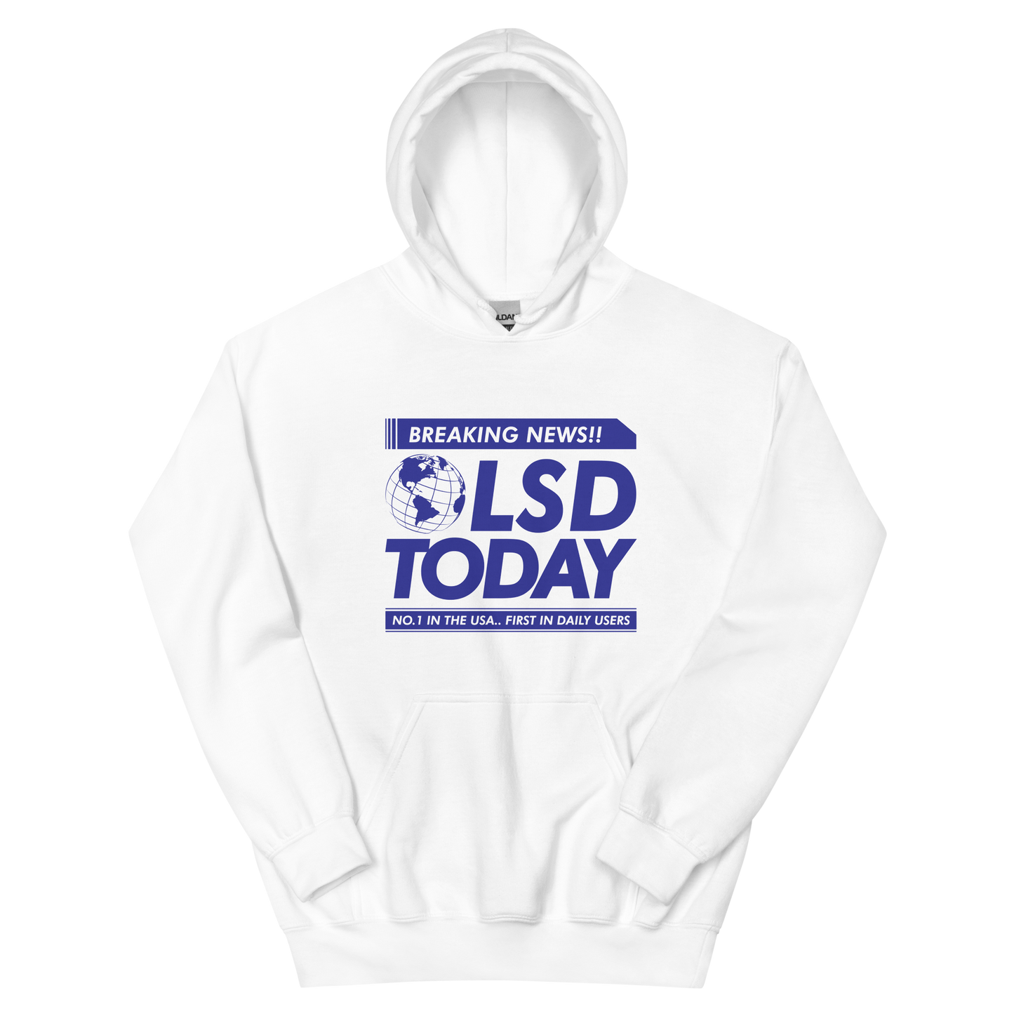 Breaking News Today Graphic Hoodie