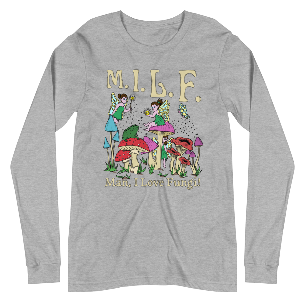 M.I.L.F Graphic Long Sleeve Tee