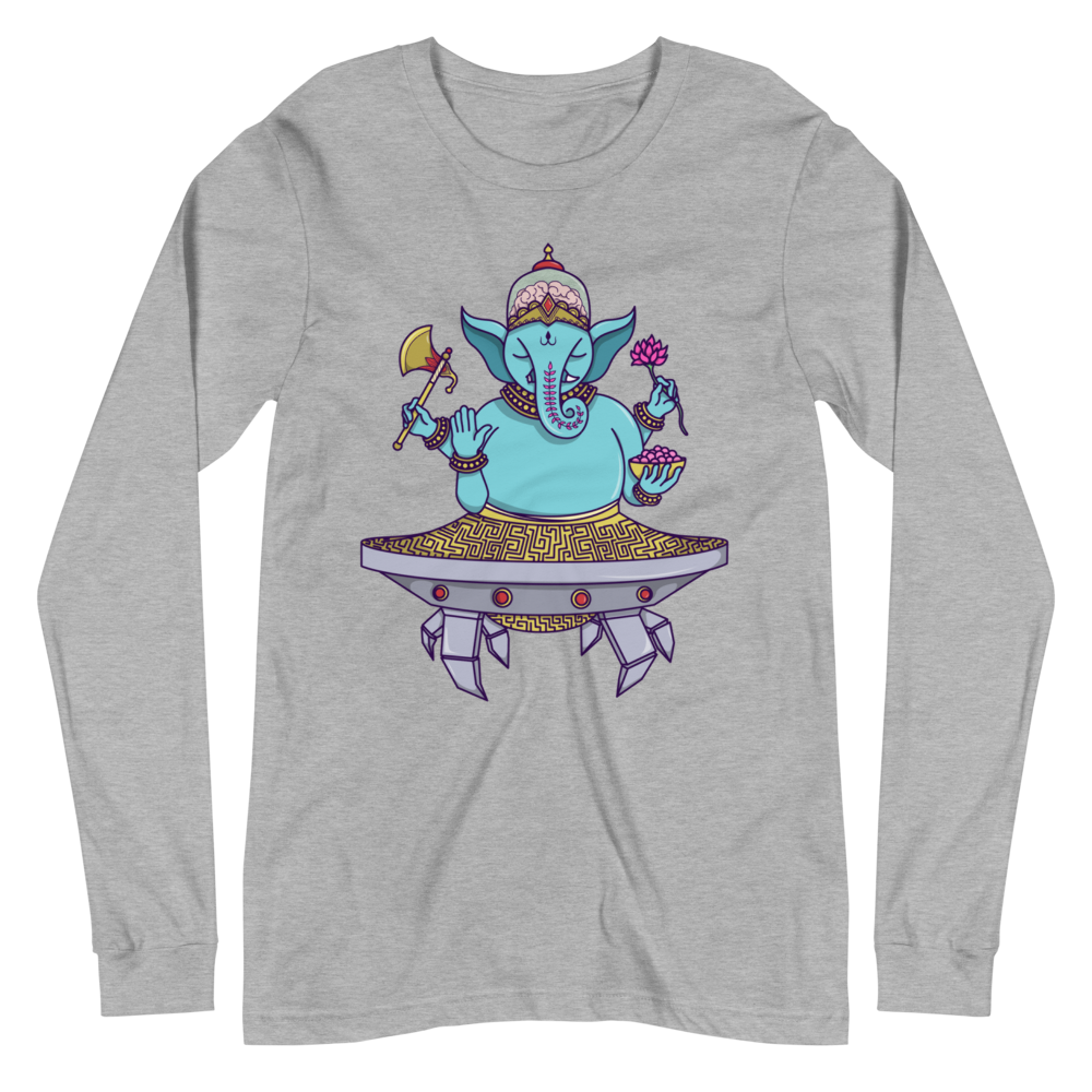 Ganesha Mech Graphic Long Sleeve Tee