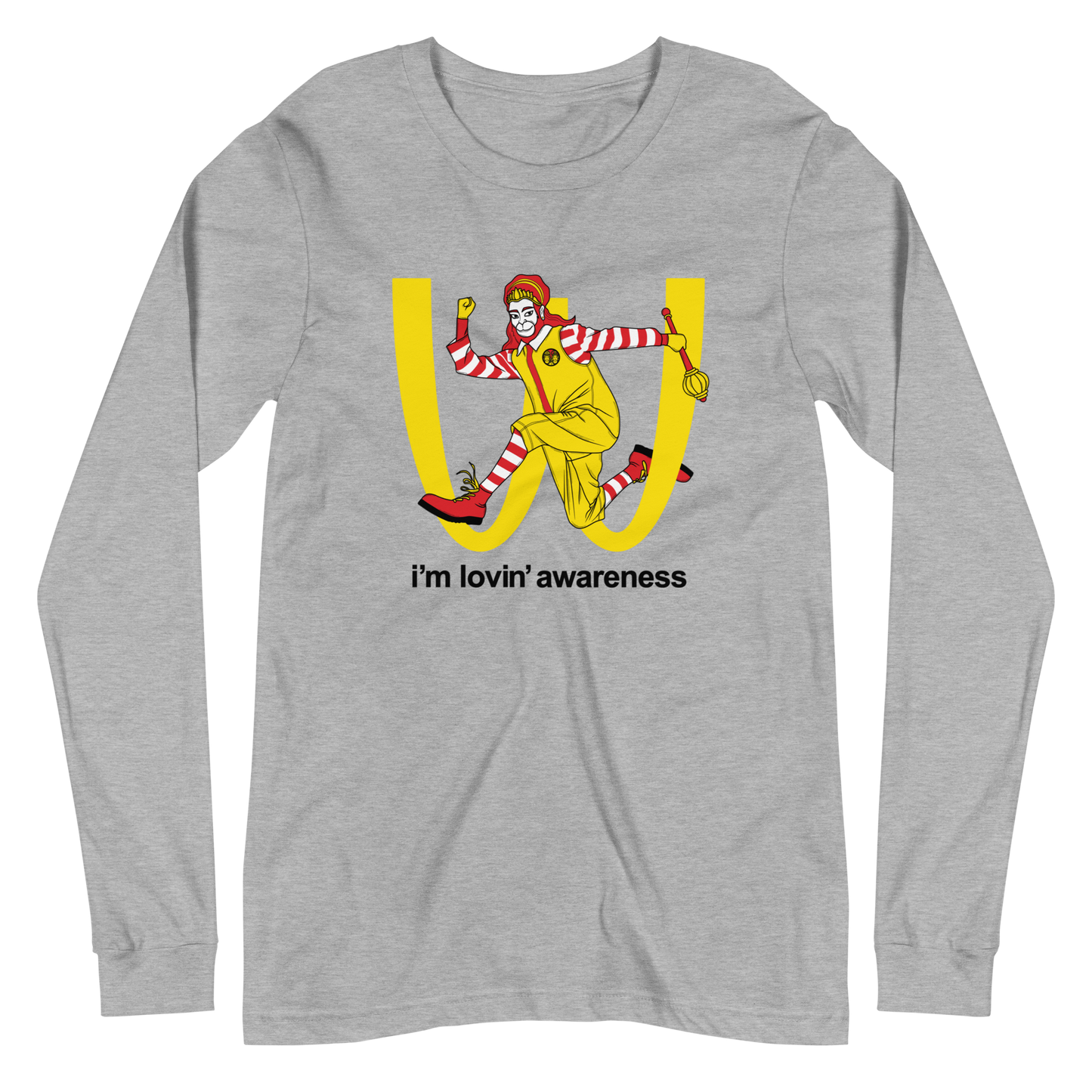 I'm Lovin' Awareness Graphic Long Sleeve Tee