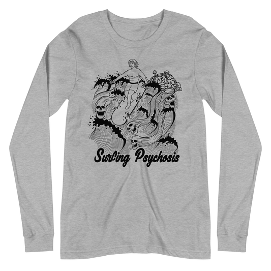 Surfing Psychosis Graphic Long Sleeve Tee