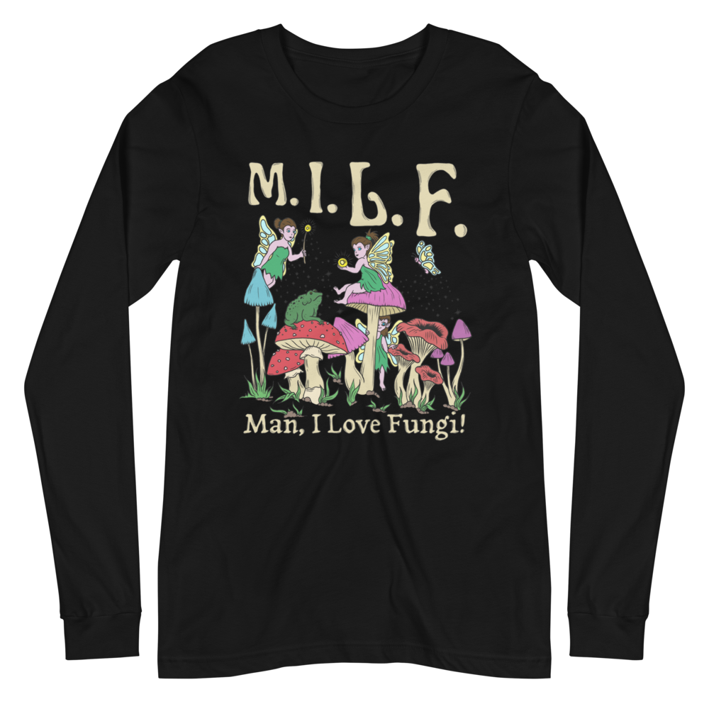 M.I.L.F Graphic Long Sleeve Tee