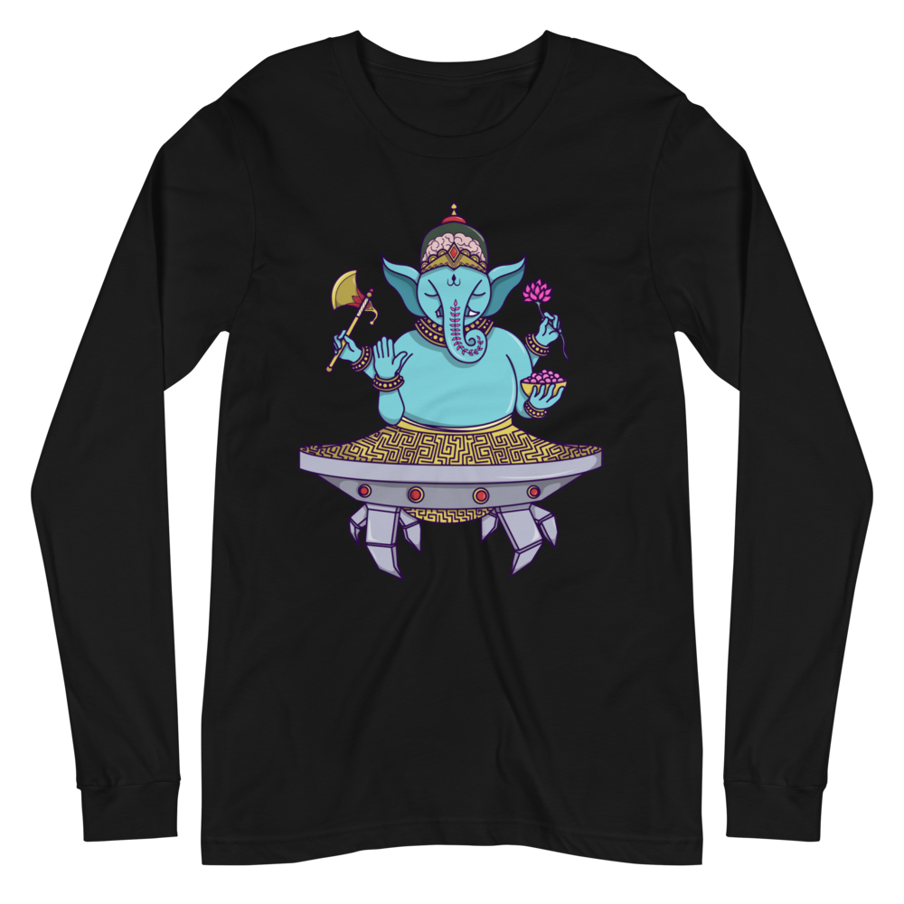 Ganesha Mech Graphic Long Sleeve Tee