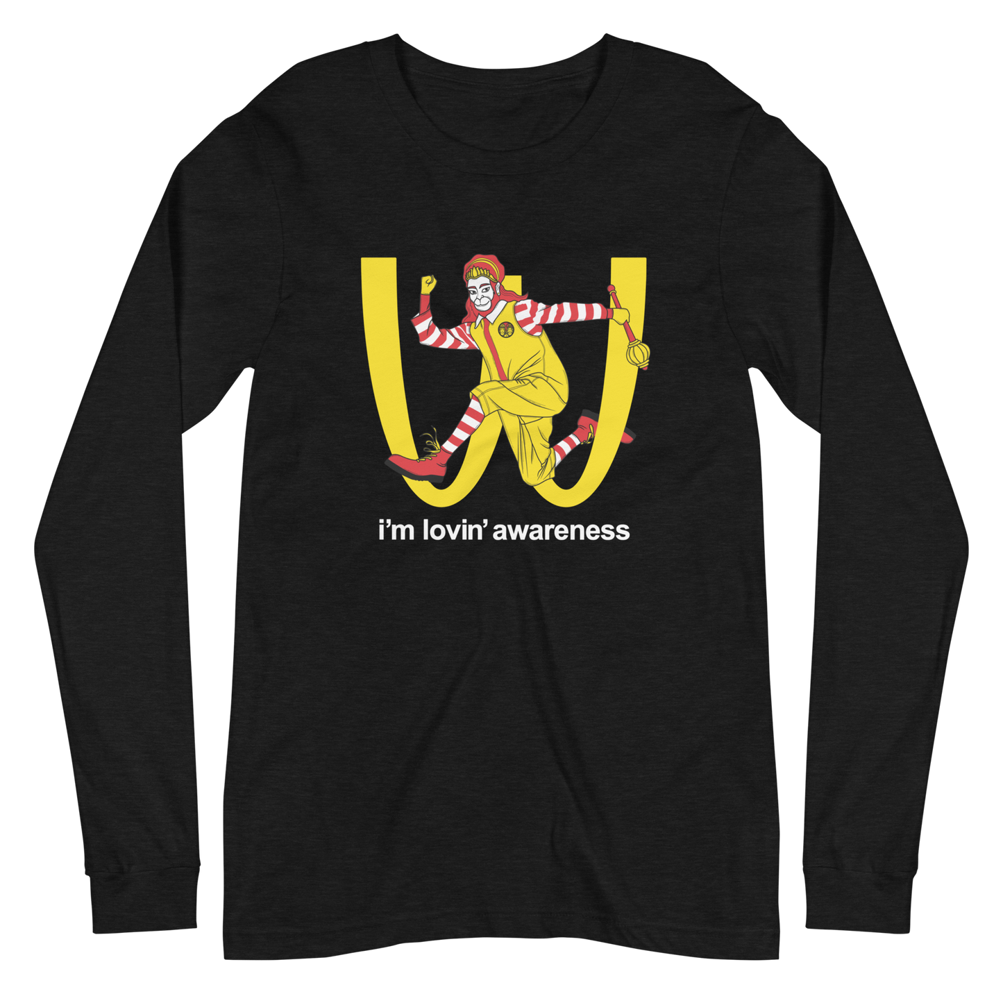 I'm Lovin' Awareness Graphic Long Sleeve Tee