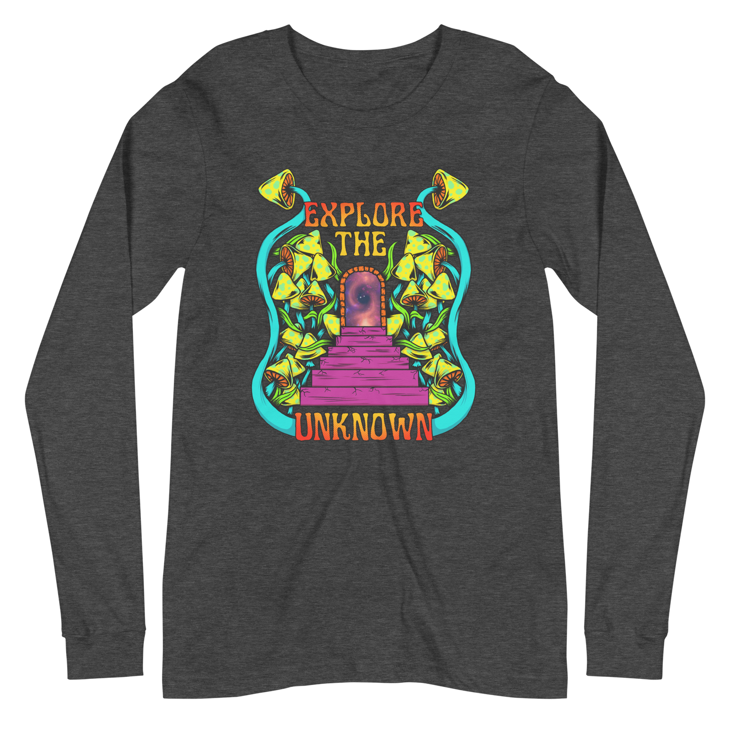 Explore The Unknown Graphic Long Sleeve Tee