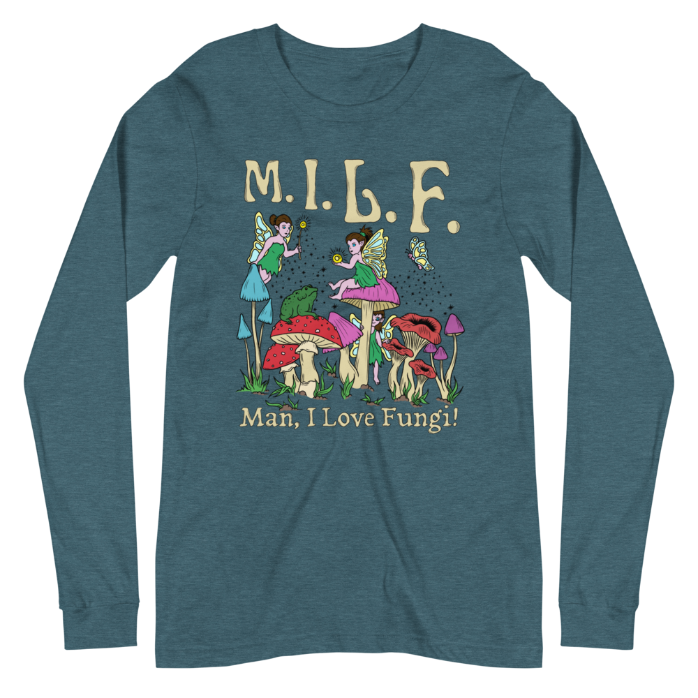 M.I.L.F Graphic Long Sleeve Tee