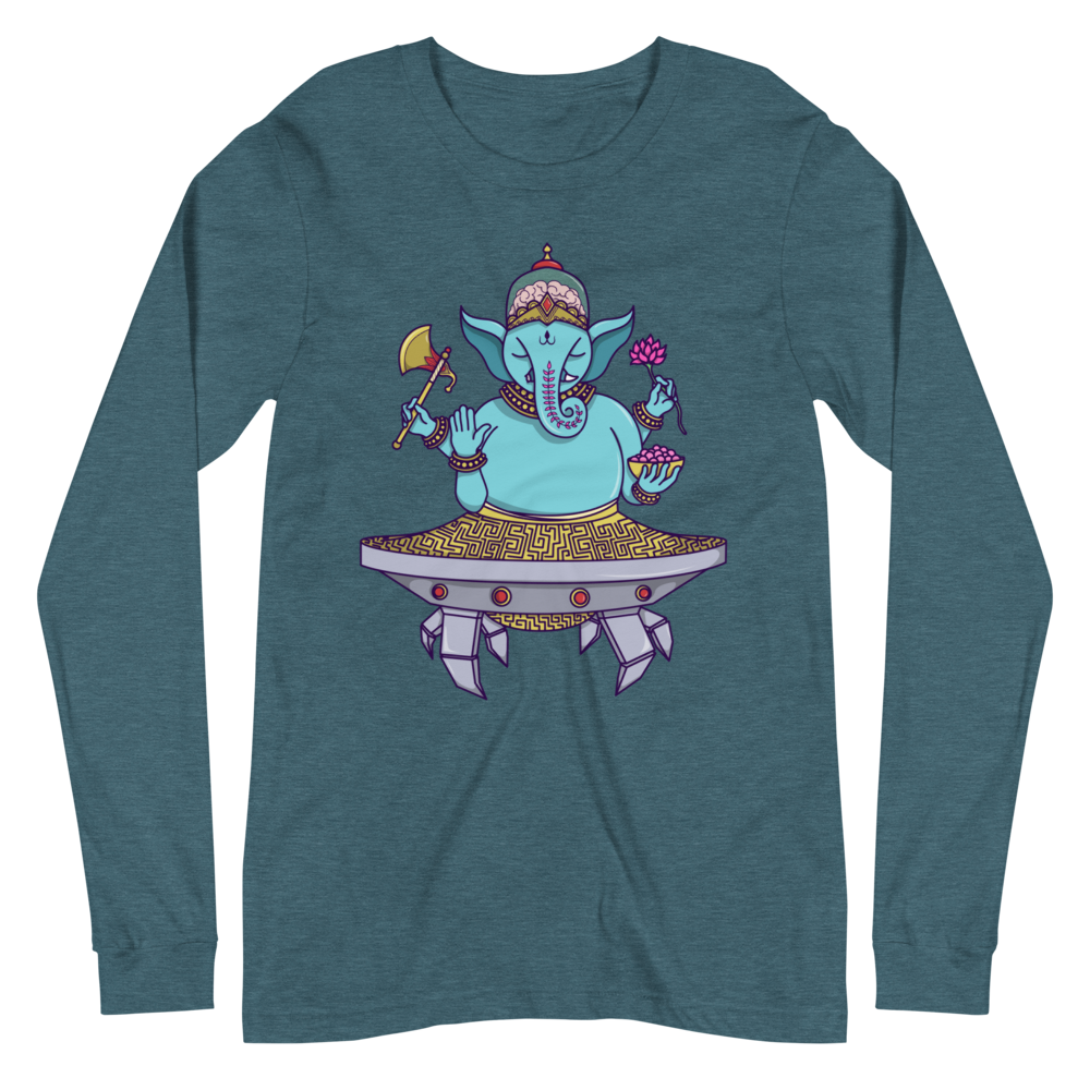 Ganesha Mech Graphic Long Sleeve Tee