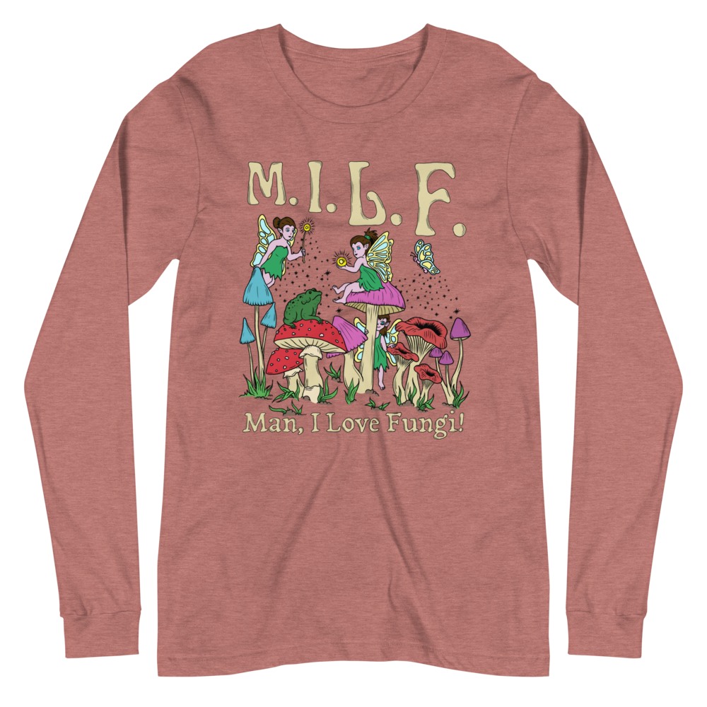 M.I.L.F Graphic Long Sleeve Tee