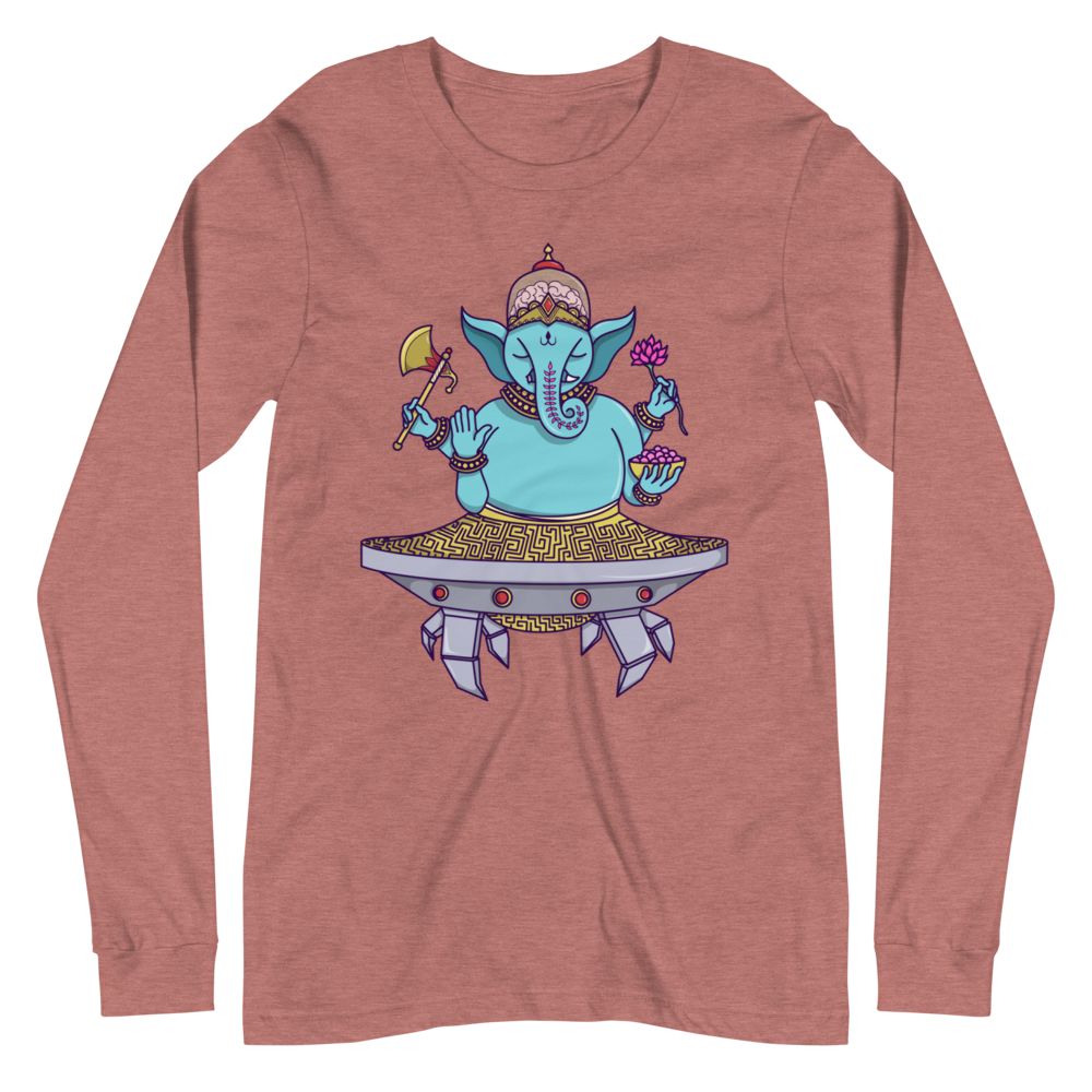 Ganesha Mech Graphic Long Sleeve Tee