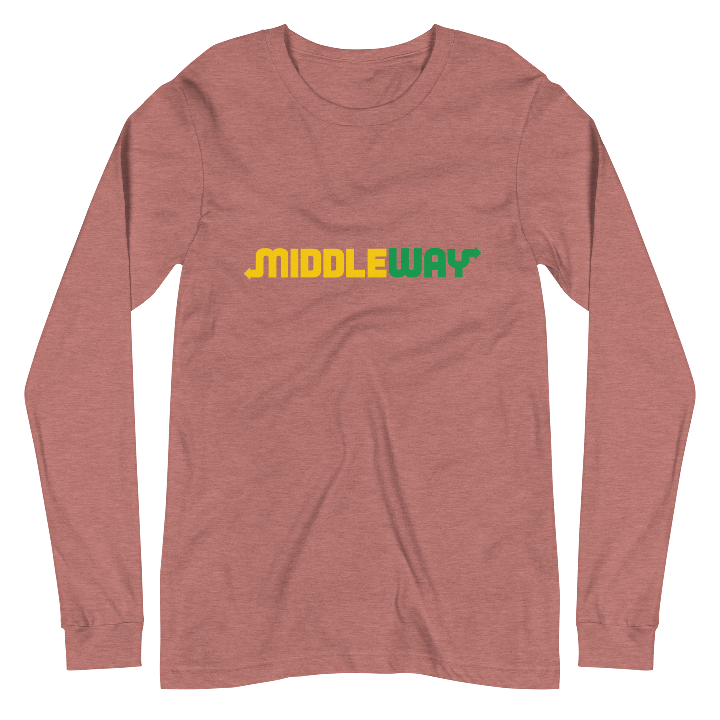 Middle Way Graphic Long Sleeve Tee