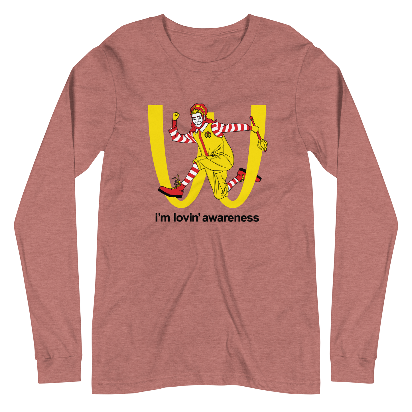 I'm Lovin' Awareness Graphic Long Sleeve Tee