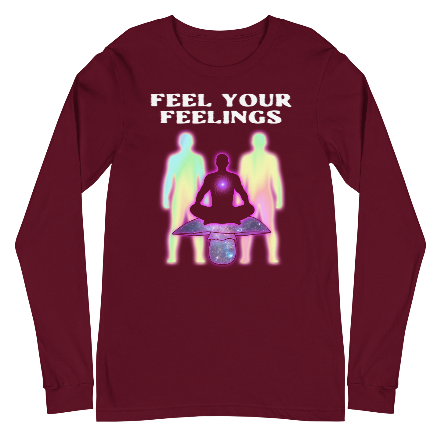 Feel Your Feelings Graphic Long Sleeve Tee